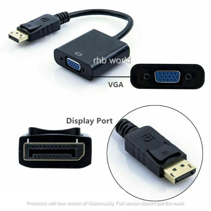 Display%20Port%20/%20DP%20to%20Vga%20Port%20Converter%20/%20Adapter%20-%20Black%20-%20Image%205
