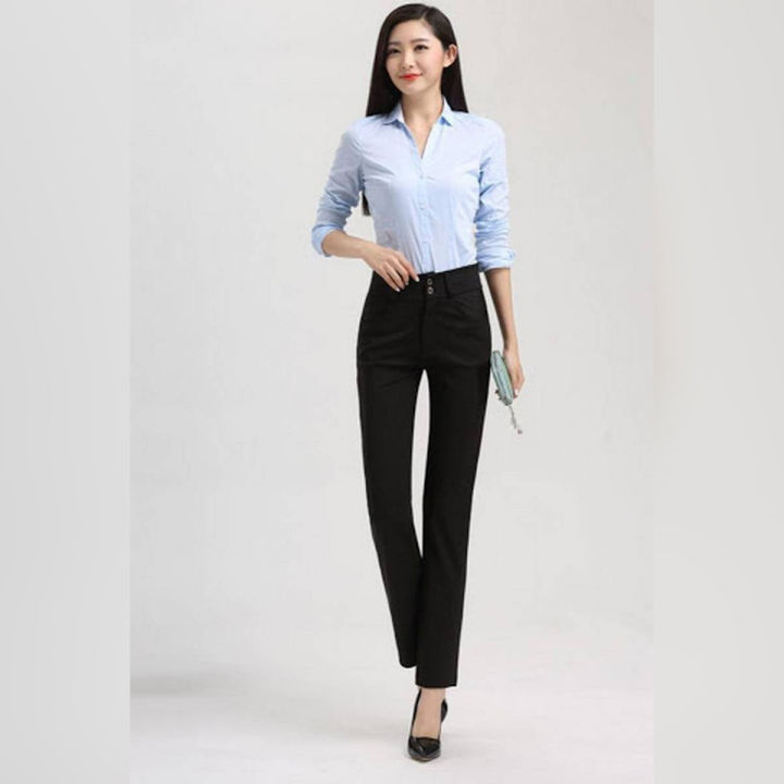 Ladies Twill Gabardine Pant for Woman