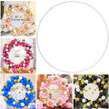 GC Round Backdrop Stand Circle Balloon Arch Frame Backdrop Decoration For Ceremony Wedding Birthday Party Baby Shower. 