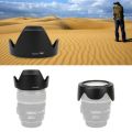 EW-78D Lens Hood Lotus Shape Lens Hood Cap Light Shading Cover For Canon.