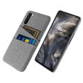OnePlus-Fabric Phone Cover, Luxury Case, Dual Card, One Plus Nord Case, One Plus Nord 1 + Nord, AC2001, AC2003, 6.44.