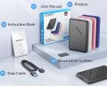 Orico 2.5 inch USB 3.0 Micro-B 500 GB External HDD.