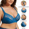 Plus Size Bras For Women Lace Bra Large Brassiere BH Tops Femme Underwear Lingerie C D DD E F Cup. 