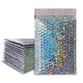 25/50Pcs/lot Laser Bags Self Seal Shipping Bag Holographic Mailing Envelope Bubble Padded Jewelry and Cosmetics Storage Bags.