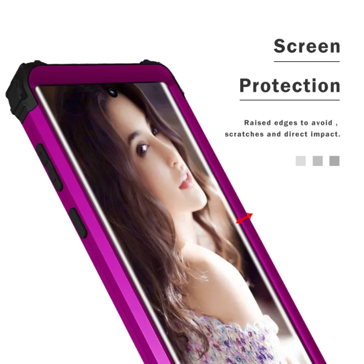 PC+%20Silicone%20Three-piece%20Anti-drop%20Protection%20Case%20for%20Galaxy%20Note10%20For%20Samsung%20Galaxy%20Note10%20-%20Image%206