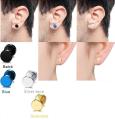 Stainless Steel Earrings For Men - 4Pcs.