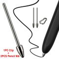 Pencil Nib for Samsung Galaxy Tab S7/S8/S9+ S23 Note20 Titanium Alloy Touch Stylus S Pen Tip Wear Resistant Tweezers Tool Set. 