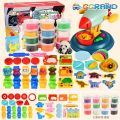 (New)[Ready tock Play Doh et Pretend Play Play Doh Clay Play Dough Playet Platicine lime et lime Kit Making Hamburger Noodle Dumpling Ice cream Machine Mould Play Toy Kitchen Toy Cooking Playet Kid Fun Game Tanah Liat.