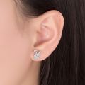 Woman Fashion Jewelry Swan Shape Retro Simple and Exquisite Earrings.