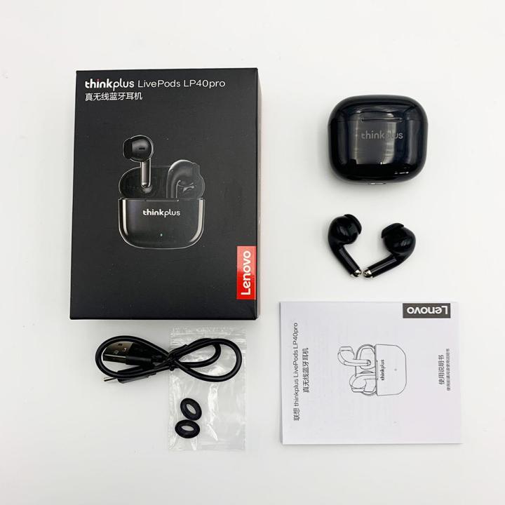 Lenovo Thinkplus LivePods LP40pro TWS Earphone Bluetooth 5.1 True Wireless Headphones