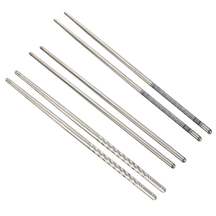 3%20Pairs%20Stainless%20Steel%20Reusable%20Flower%20Printed%20Non-slip%20Chopsticks%20Tableware%20-%20Image%207