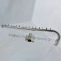 Mounted Wall Coat Rack Hanger Moving 15 Hook, Size:18" Stainless Steel 15 Hooks with Swing Arm Bracket, Clothes Storage Organizer - Hanger. 