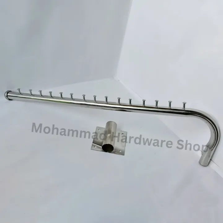 Mounted%20Wall%20Coat%20Rack%20Hanger%20Moving%2015%20Hook,%20Size:18"%20Stainless%20Steel%2015%20Hooks%20with%20Swing%20Arm%20Bracket,%20Clothes%20Storage%20Organizer%20-%20Hanger%20-%20Image%204