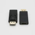 10pcs Portable Display Port DP Male Plug To HDMI Female Jack Adaptor Converter Adapter Connector For 1080P HDTV PC White.