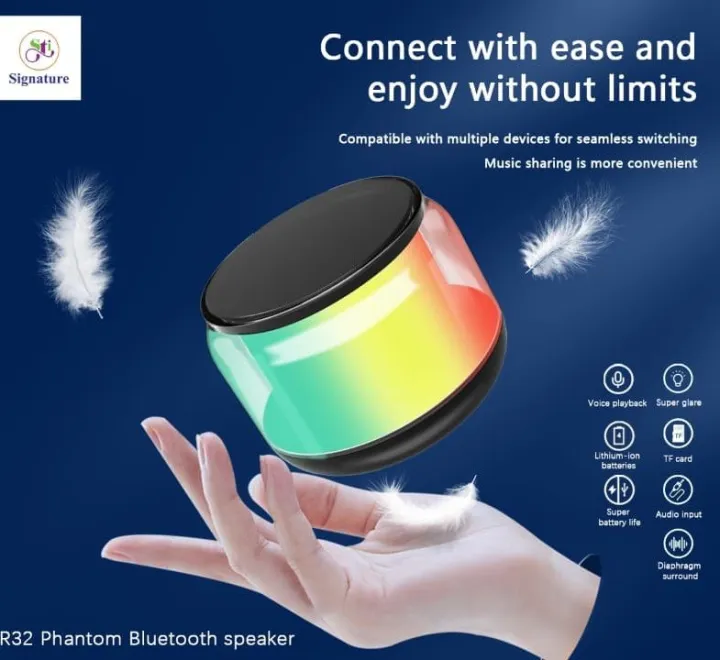Signature%20STI-DR32%20Transparent%20RGB%20Wireless%20Speaker%20-%20Black%20-%20Image%204