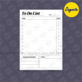 100 Sheets of To Do List by OXYNOTE. 
