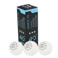 3pcs/pack 3-Star 40+ 2.7g Table Tennis Balls White Ping Pong Ball Amateur Advanced For Ping Pong Daily Training Competition.