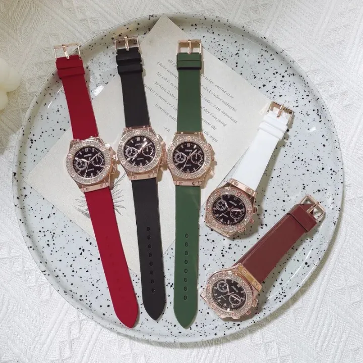 Luxury%20Fashion%20Women%20Silicone%20Watches%20High%20End%20Double%20Diamond%20Scale%20Dial%20Ladies%20Quartz%20Wristwatches%20Casual%20Watch%20Reloj%20Mujer%20-%20Image%203