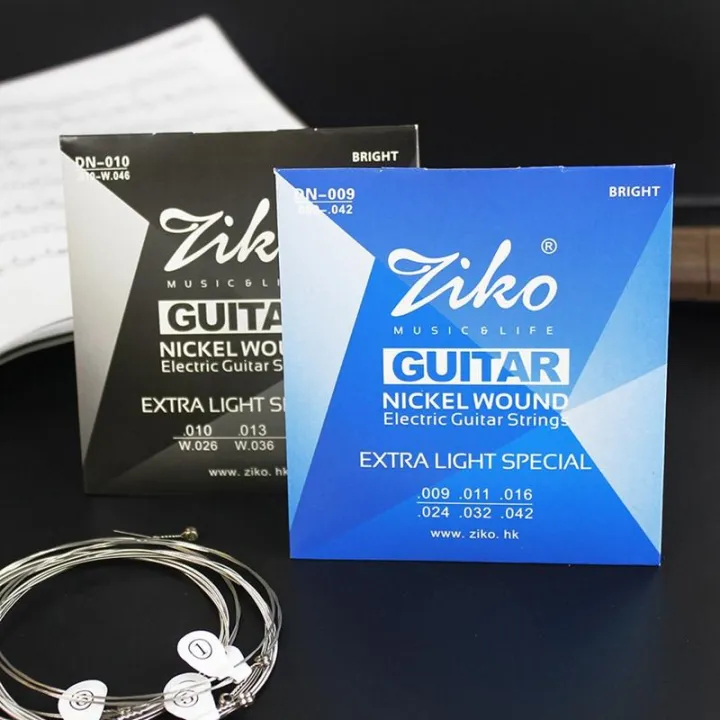 Ziko%20Dn%20Series%20Electric%20Guitar%20Strings%20Extra%20Light%20Nickel%20plated%20steel%20core%20Dn009%20-%20Image%208
