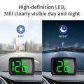 Universal Car HUD Y03 Head Up Display Speedometer KMH 2.8 Inch Big Font Digital Speed Meter Gauge Automotive Accessories. 