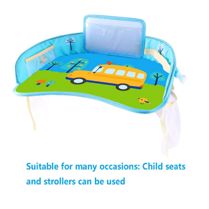 Portable%20Baby%20Car%20Mounted%20Child%20Safety%20Seat%20Dining%20Plate%20Multi-Function%20Drawing%20Table%20Waterproof%20Cart%20Cartoon%20Tray%20Easy%20to%20Use%20-%20Image%203