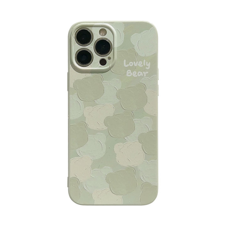 ph Case Compatible For Iphone 15Pro Max 14 12 11 Series Shockproof Durable Phone Cover Protector Cute Animal Pattern