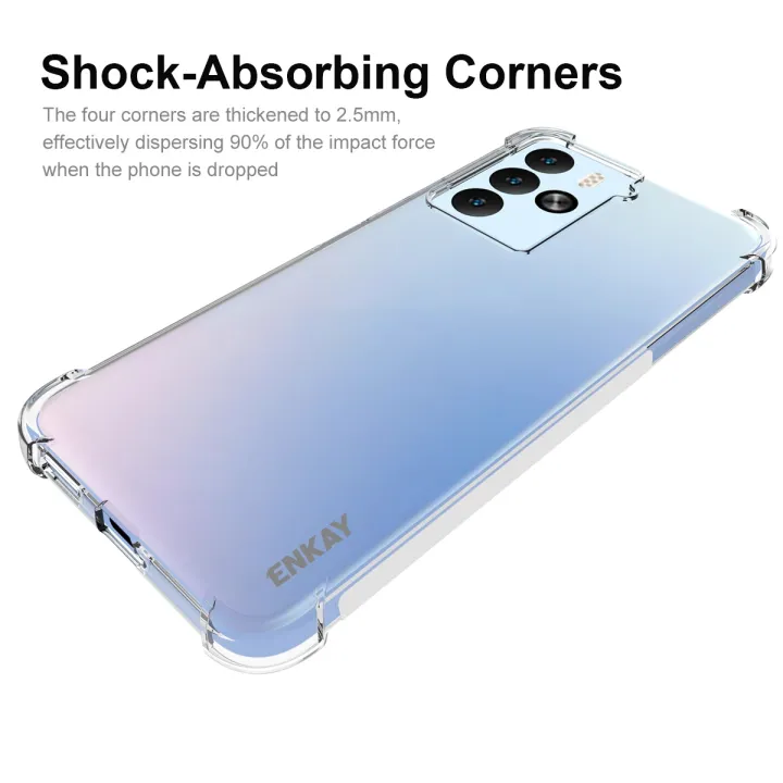 (New)ENKAY%20Hat-Prince%20Transparent%20TPU%20Shockproof%20Phone%20Case%20For%20HTC%20U23%20Pro%20-%20Image%202