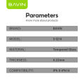 BAVIN Camera Lens Protector HD Scratch-Proof Tempered Glass for iPh XS/11 12 13 14 Pro Max/12 Mini/13 Mini/14+/15 Series. 