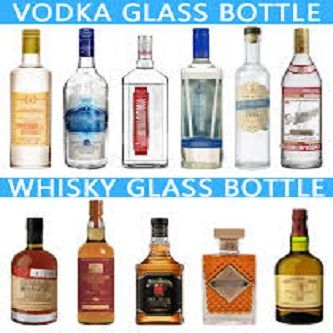 Glass Water Bottle, 1 Liter Capacity, High Quality, 1000ml Drinking Bottle