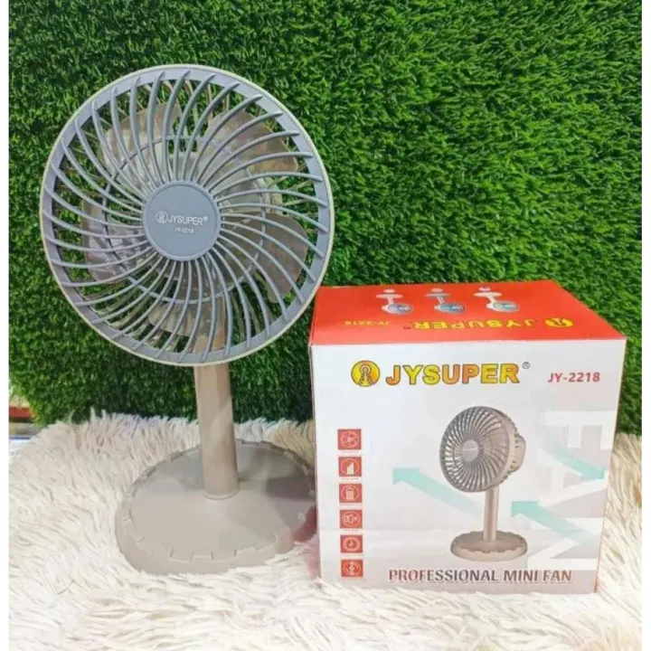 Joy%20Super%20JY-2218%20Professional%20Rechargeable%20Portable%20Mini%20Table%20Fan%20Strong%20Wind%20Left%20to%20Right%20Oscillating%20Angle%2045%20Degrees%20-%20AC/DC%20-%20Image%202