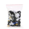 Car Body Plastic Push Pin Rivet Fasteners Trim Moulding Clip Assortments Kit. 