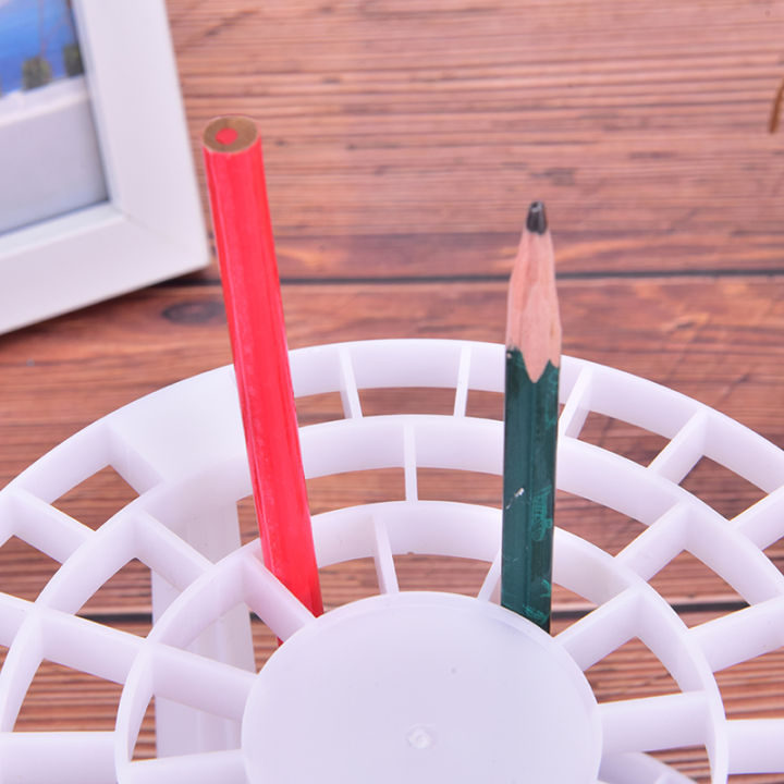 49%20Holes%20Artists%20Art%20Paint%20Brush%20Holder%20Stand%20Holds%20Up%20Storage%20Collapsible%20Stand%20ANLAN%20-%20Image%207