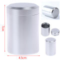 1x Silver Airtight Proof Container Aluminum Herb Stash Metal Sealed Can Tea Jar jingu. 