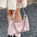 HAEX Fashion Design Women's Bag 2022 Trend Korean Style Chains Ladies Underarm Shoulder Bags Daily Sac A Main Femme Shoppers.