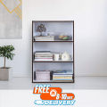 New Design Book Shelf Rack Home Decor And Showpieces Racks Shelf, Bookshelves Bookends Unit Office Living Room Display Storage Rack Design by Nahid Furniture 36x24x10".