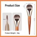 Foundation Makeup Brush, Flat Foundation Brush for Liquid and Cream Foundation Buildable Coverage, Skin-Friendly, Dense. 
