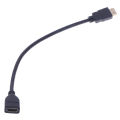 1Pc 15cm/30cm HDMI Male to Female Extension Cable HDMI Protector Extender Cord. 
