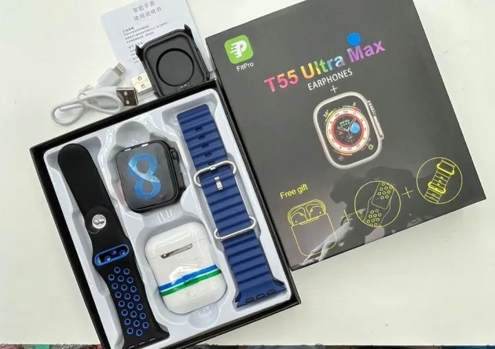 T55%20Ultra%20Max%20Smart%20Watch%20With%20Earpods%20Watch%20-%20Image%202