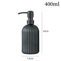 Glass Soap dispenser Convenient Empty 330ml/400ml Hand sanitizer Refillable  Bottle for Bathroom Kitchen Travel Home Public spaces Office Hotel Personal hygiene. 