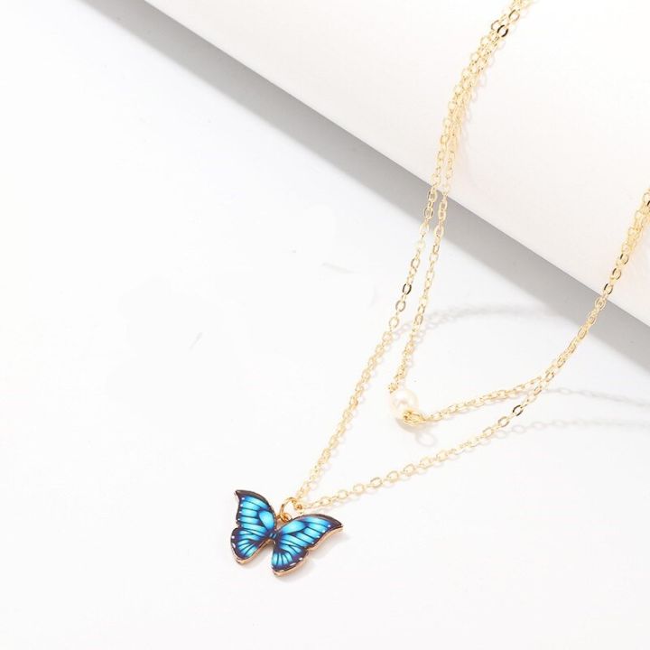 Trendy%20Double%20Layer%20Pearl%20Chain%20Choker%20Butterfly%20Pendant%20Necklaces%20for%20Girls%20Simple%20New%20Stylish%20-%20Fashionable%20Necklace%20for%20Women%20-%20Image%208