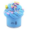 4pcs Colorful Mixing Cloud Slime Kits Cotton Candy Slime Supplies Non-sticky Kids Children Antistress Squeeze Toys Plastilina. 