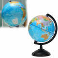 14cm Globe World Earth Atlas Map Stand Geography School Kids Early Learning bangbanghouse Toys Games education bumi. 