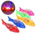 Toys Boys Kids Creative Pet Magical LED Lights Swim Fish Electric Toy Car For Children Gifts. 