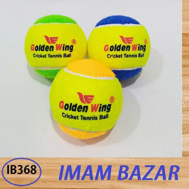 Play With Precision Using Golden Wing Cricket Tennis Ball Pack Of 3 Pieces - Quality Cricket Balls For Your Game