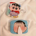 【NShisasN】Cartoon Crayon Shin-Chan Boochan Rotable Earphone Case for Airpods1/2Nd Case Airpodspro2 Apple Headphones Case Bluetooth 3Rd. 
