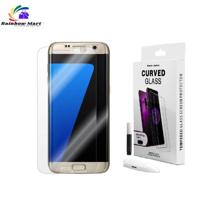 Samsung Galaxy S7 Edge Full HD Curved Edge Liquid UV Tempered Glass Screen Protector