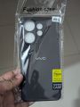 Vivo V60 5G, Slim Fit Silky And Soft Touch Finish Silicone Matte Finish TPU - Black (With Logo).