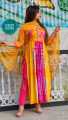 VIP Linen Batik Style Readymade Three Piece New Hit Collection Women / Girls.