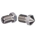 【YIYANGMAOYI111】High Quality V6 Nozzle Plated Copper Durable Printer Parts 1.75MM M6 Thread for E3D V6 Hotend Titan BMG Extruder.