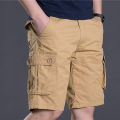 2 Quarter Comfortable Cotton Cargo Shorts Half Pants For Men.